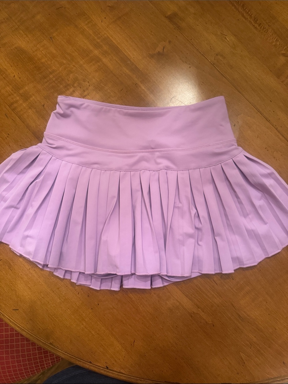Women's Pleated Lilac Skater Skirt goldhinge purple